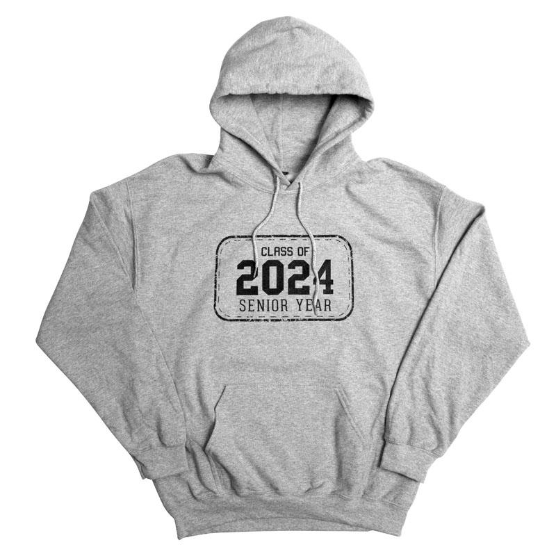 07 Senior 2024 Grey Hoodie Balfour Grad (GP2)